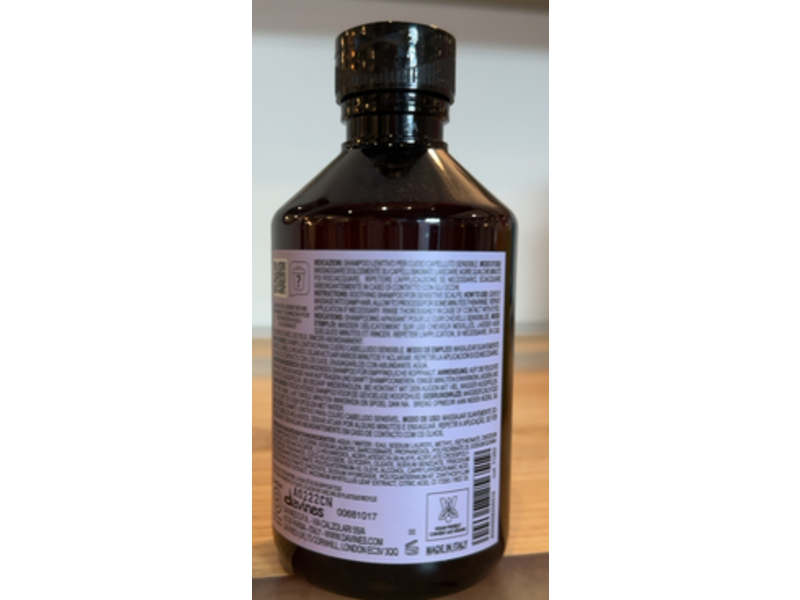 Davines Naturaltech Calming Shampoo, 8.45 fl oz/250 mL