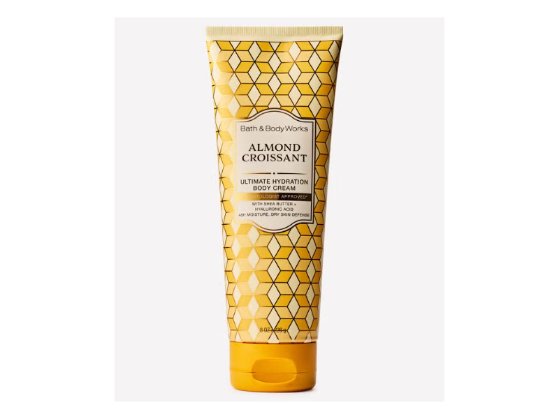 Bath & Body Works Ultimate Hydration Body Cream, Almond Croissant, 8 oz/226 g