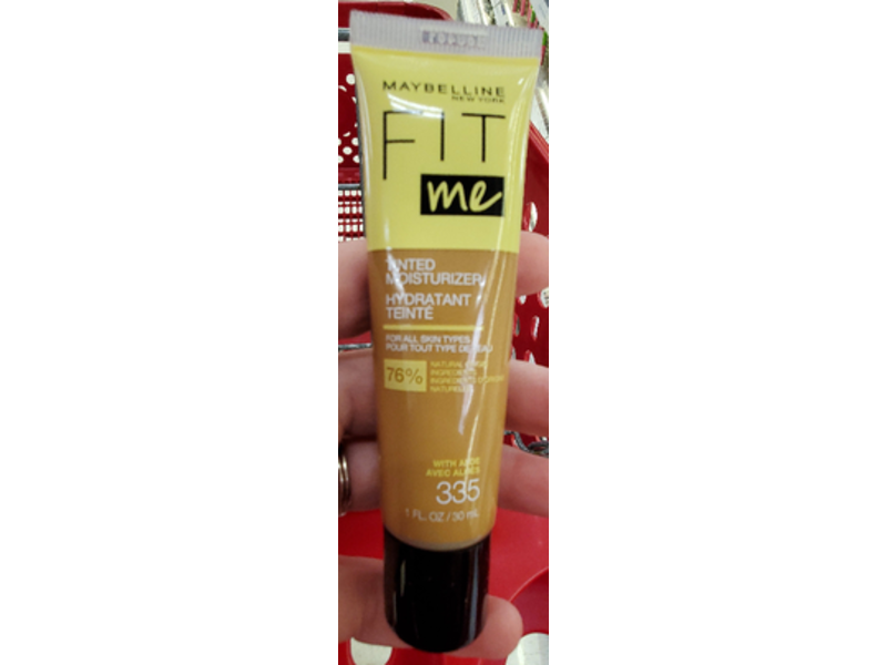Maybelline New York Fit Me Tinted Moisturizer, 335, 1 fl oz/30 mL