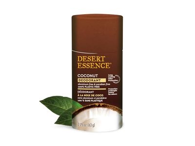 Desert Essence Deodorant, Coconut, 2.25 oz/63 g
