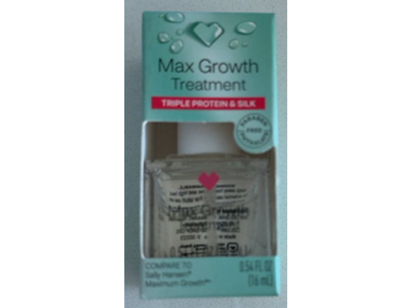 Cvs Health Max Growth Nail Treatment, Triple Protection & Silk, 0.54 fl oz/16 mL