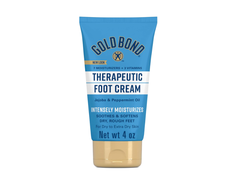 Gold Bond Therapeutic Foot Cream, Jojoba & Peppermint Oil, 4 oz/113 g