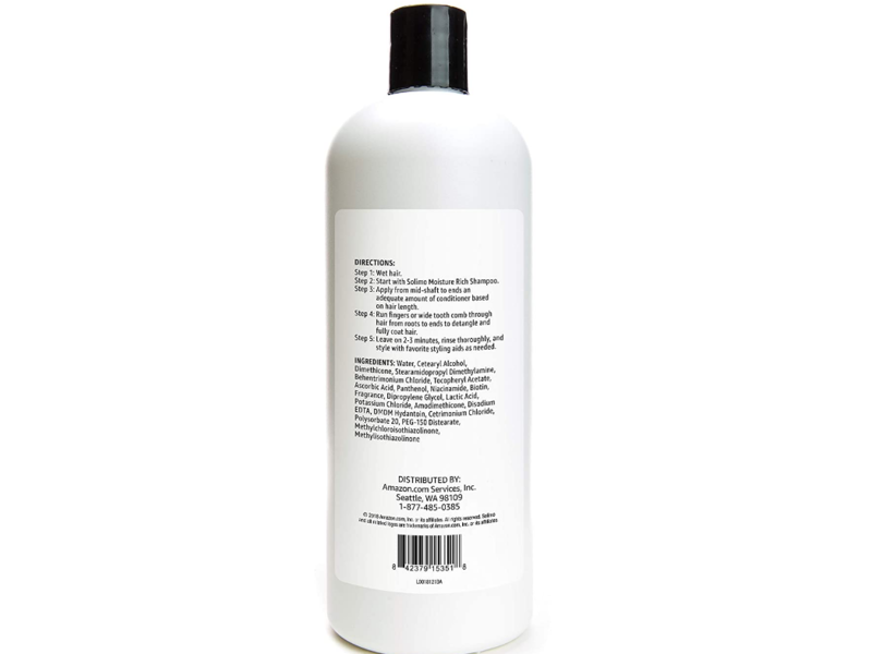 Solimo Moisture Rich Conditioner, Vitamin E, 28 fl oz/828 mL