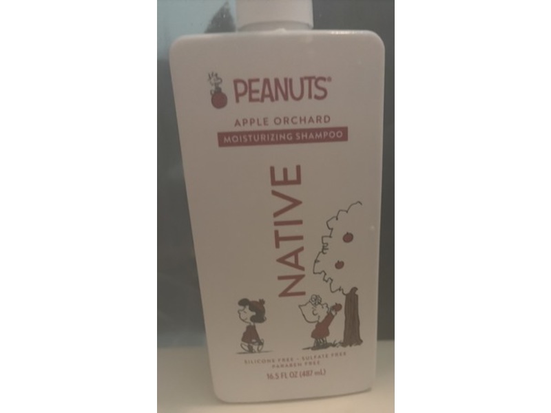 Native x Peanuts Moisturizing Shampoo, Apple Orchard, 16.5 fl oz/487 mL