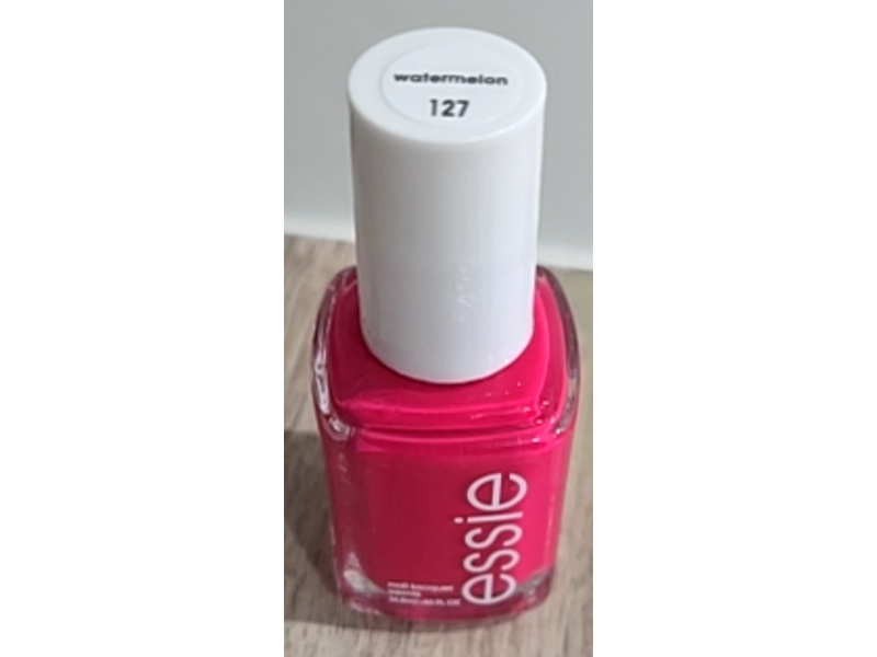 Essie Nail Lacquer, 127 Watermelon, 0.46 fl oz/13.5 mL