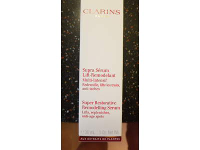 Clarins Super Restorative Serum, 1.06 oz. Ingredients and Reviews
