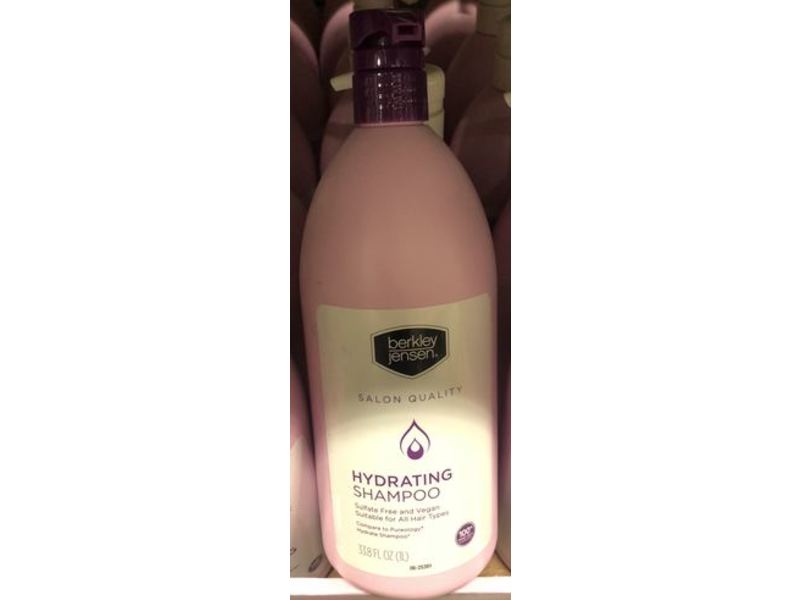 Berkley Jensen Hydrating Shampoo, Sulfate Free, 33.8 fl oz/1 L