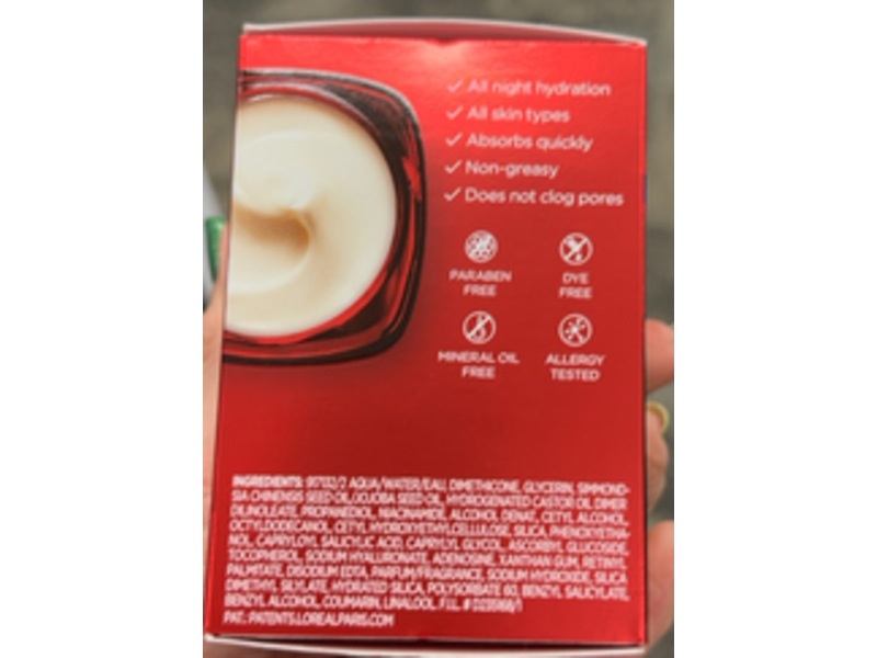 L'Oreal Paris Revitalift Triple Power Intensive Night Mask, 1.7 oz/48 g