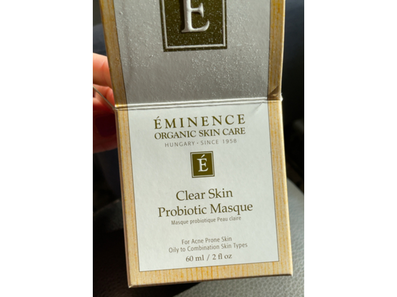 Eminence Clear Skin Probiotic Masque, Acne Prone Skin, 2 fl oz/60 mL