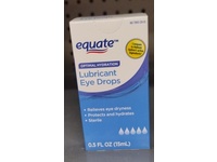 Equate Optimal Hydration Lubricant Eye Drops, 0.5 fl oz/15 mL - Image 3