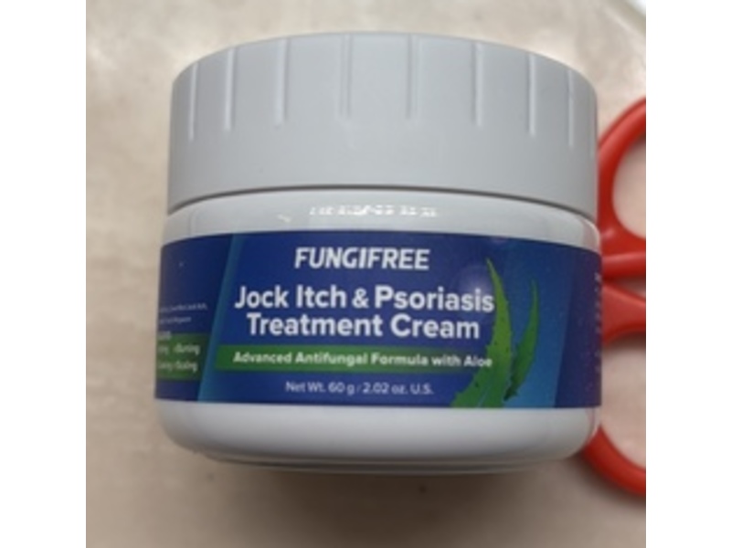 Fungifree Jock Itch & Psoriasis Treatment Cream, 2.02 oz/60 g
