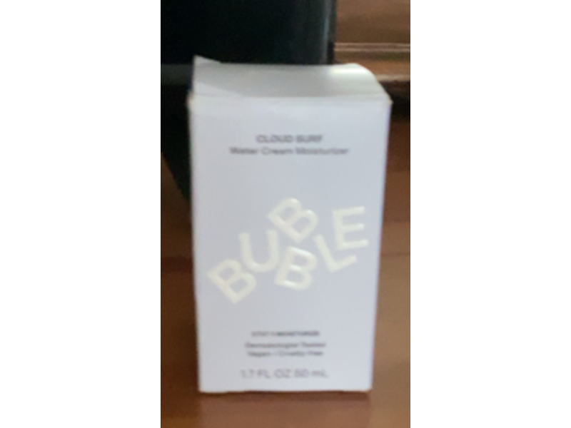 Bubble Cloud Surf Water Cream Moisturizer, 1.7 oz/50 mL