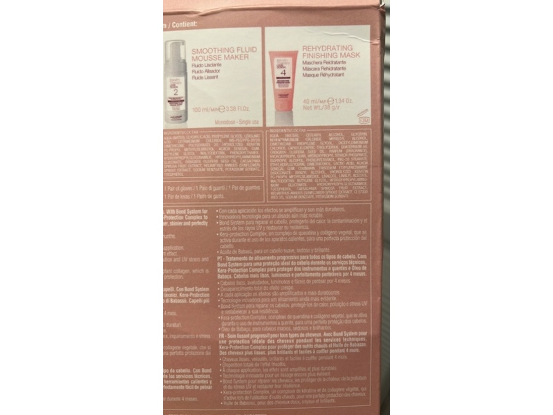 Alfaparf Milano Keratin Therapy Smoothing Treatment Kit, 3.38 fl oz/100 mL