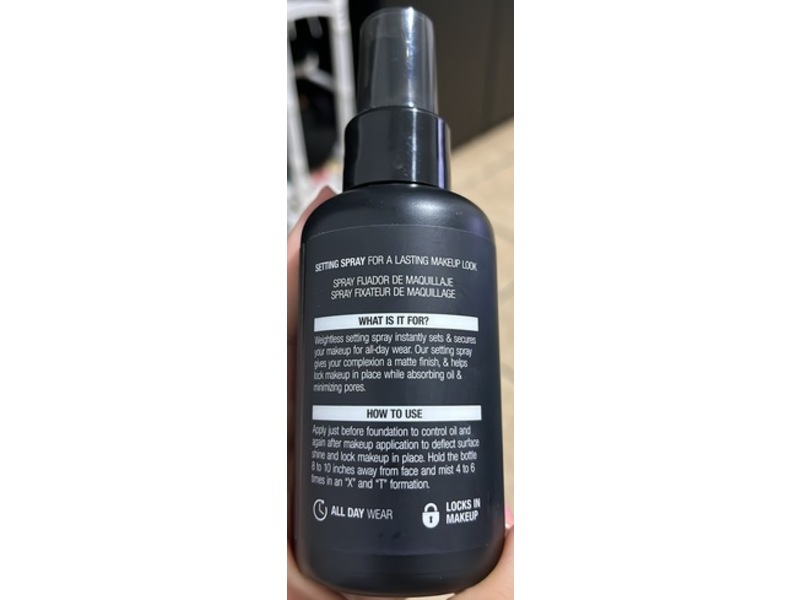 Palladio 4Ever + Ever Make Up Setting Spray, Matte Finish, 3.4 fl oz/100 mL