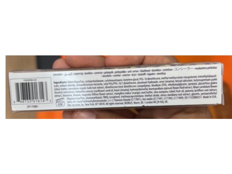 Tarte Shape Tape Full Coverage Contour Concealer, 35N Medium, 0.3381 fl oz/10 mL