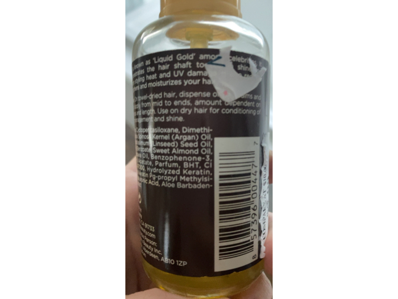 Luseta Hair Repair Serum, Argan Oil, 3.38 fl oz/100 mL