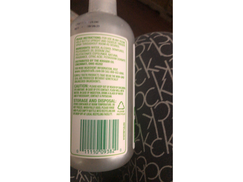 Simple Truth Room Freshener, Lavender Eucalyptus, 354 mL