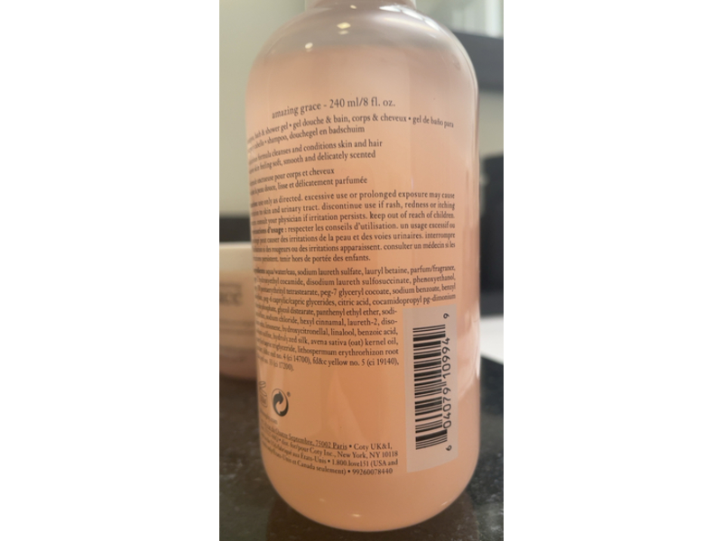 Philosophy Amazing Grace Shampoo, Bath & Shower Gel, 8 fl oz/240 mL