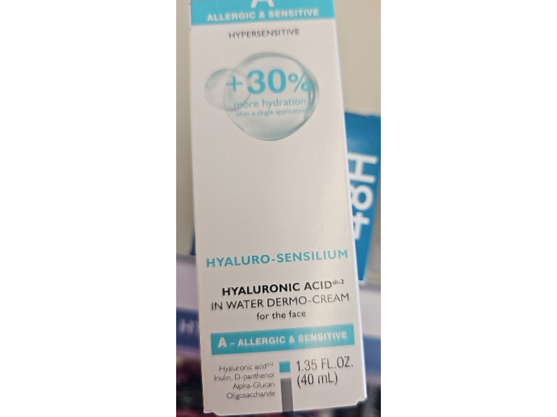 Pharmaceris In Water Dermo-Cream, Hyaluronic Acid di-2, 1.35 fl oz/40 mL