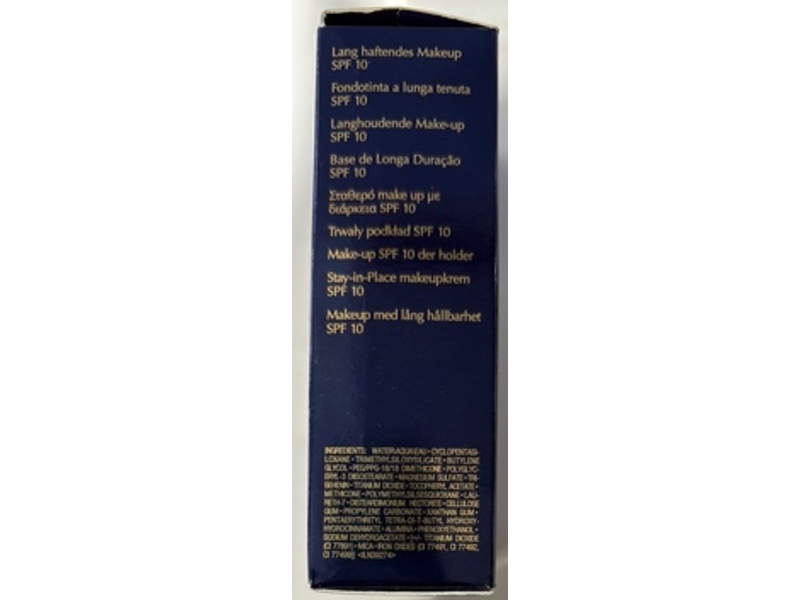 Estee Lauder Double Wear Stay-In-Place Makeup Foundation, SPF 10, 1W1 Bone, 1 fl oz/30 mL