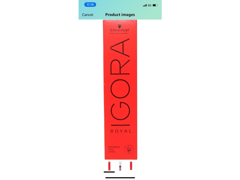 Schwarzkopf Professional Igora Royal Permanent Hair Color, 7-1 Medium Blonde Cendre, 2.1 fl oz/60 mL