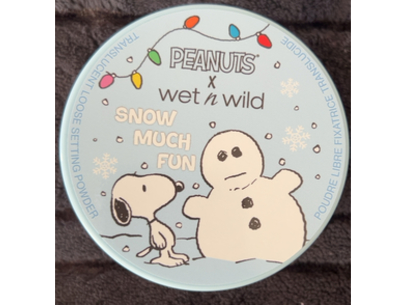 Wet N Wild Peanut Collection Snow Much Fun Translucent Loose Setting Powder