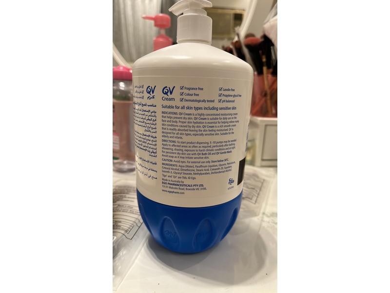 QV Moisturising Cream, 1Kg