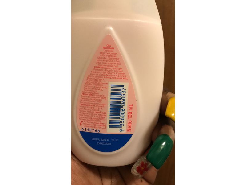 Johnson's Baby Lotion, 100 mL