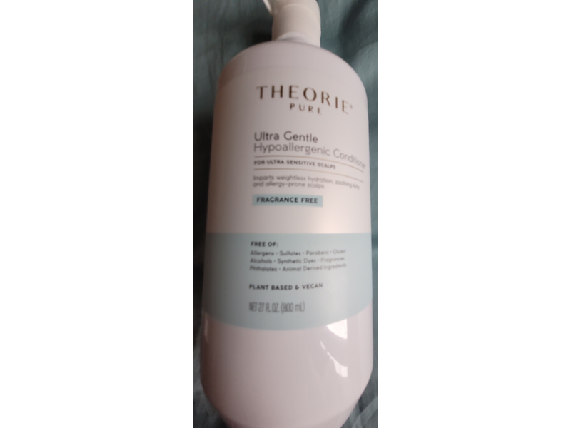 YourTheorie Pure Ultra Gentle Hypoallergenic Conditioner, 27 fl oz/800 mL