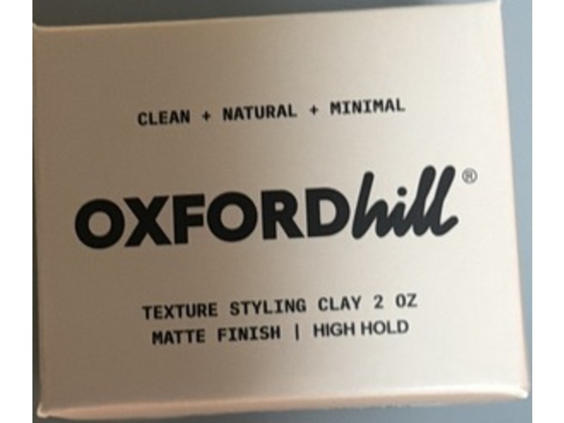 OXFORDhill Texture Styling Clay, High Hold, 2 oz