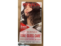 Revlon ColorSilk Tone + Gloss + Care Demi Permanent Hair Color, 5A Medium Ash Brown, 4.5 fl oz - thumbnail 2