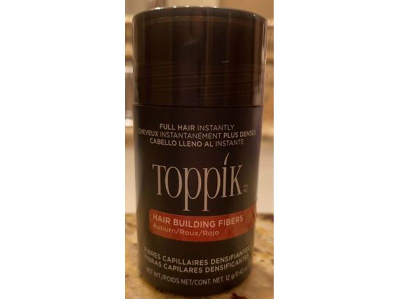 Toppik Hair Building Fibers, Auburn, 0.42 oz/12 g
