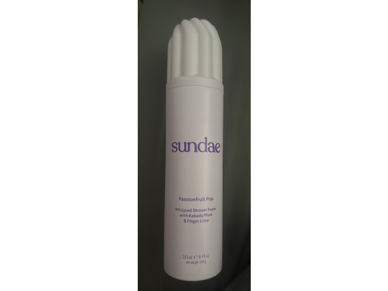 Sundae Whipped Shower Foam, Passion Pop, 8.9 fl oz/265 mL