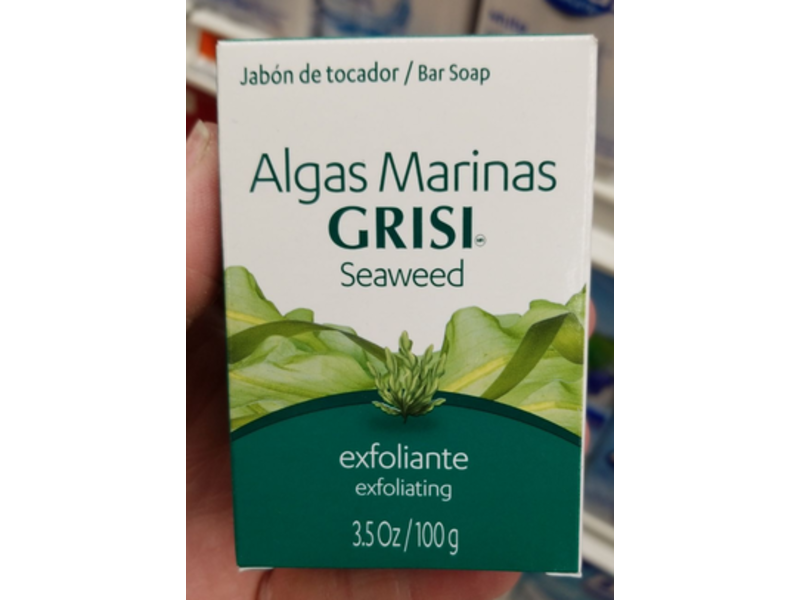 Grisi Bar Soap, Seaweed, 3.5 oz/100 g