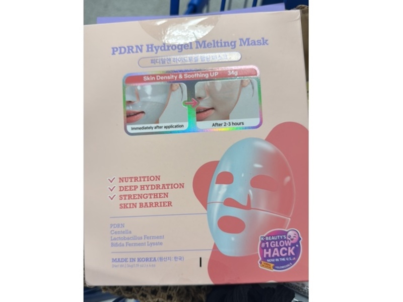 Dermal Seoul Face PDRN Hydrogel Melting Mask, 1.19 oz/34 g, 4 Count