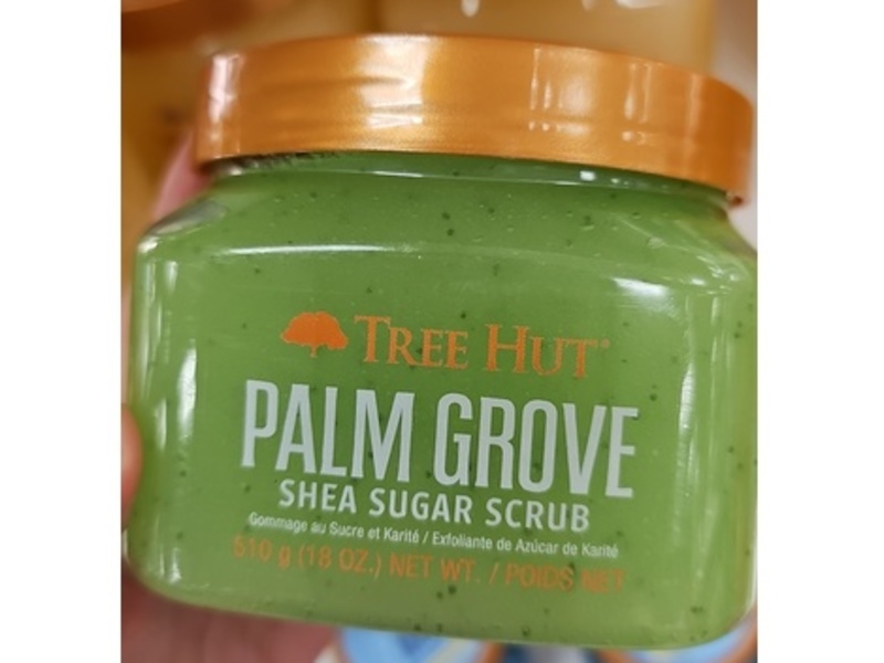 Tree Hut Shea Sugar Scrub, Palm Grove, 18 oz/510 g