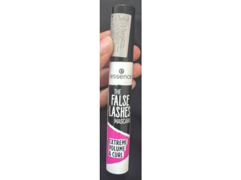 Essence The False Lashes Mascara Extreme Volume & Curl, Black, 0.33 fl oz/10 mL
