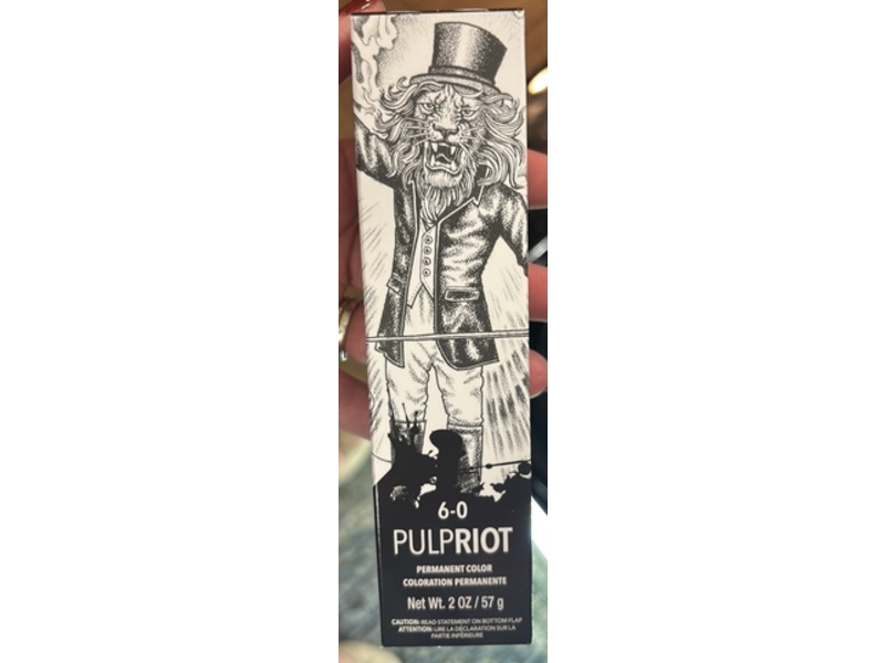 Pulp Riot Permanent Color, 6-0 Natural, 2 oz/57 g