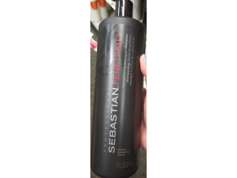 Sebastian Professional Penetraitt Strengthening and Repair Shampoo, 33.8 fl oz / 1 L