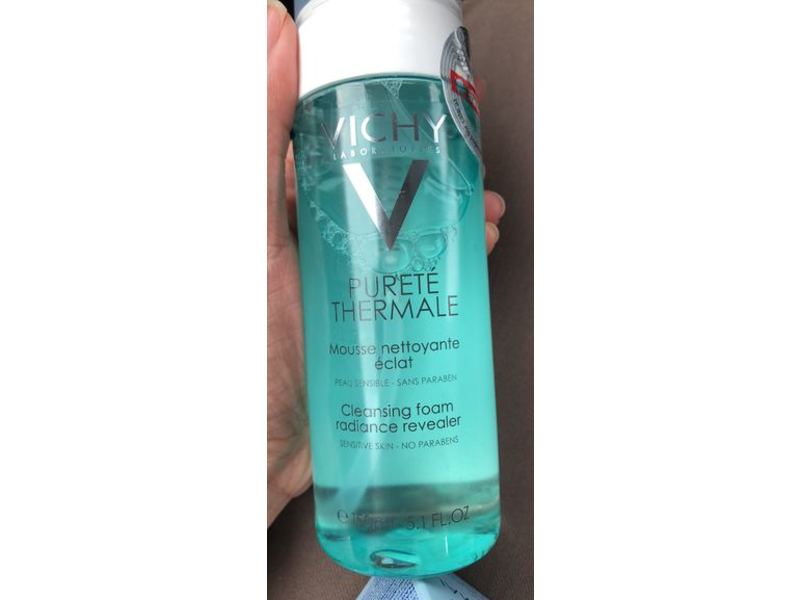 Vichy Purete Thermale Cleansing Foam Radiance Revealer, 5.1 fl oz/150 mL