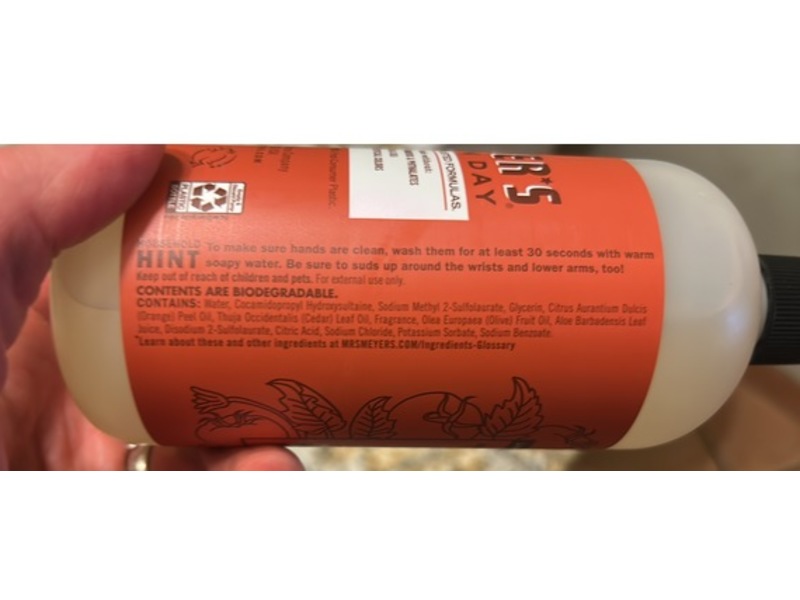 Meyer's Clean Day Hand Soap, Tomato Vine, 16 fl oz/473 mL