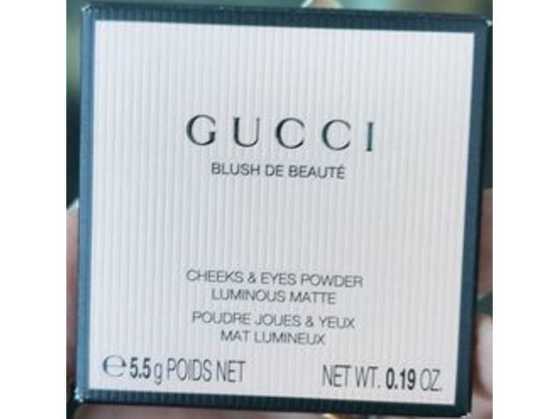 Gucci Blush De Beauty Cheeks & Eye Powder, 0.19 oz/5.5 g