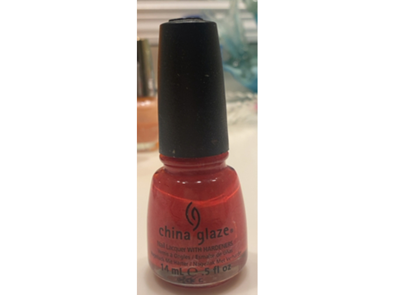 China Glaze Nail Polish, Coral Star 007, 0.5 fl oz/14 mL