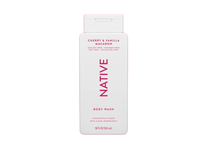 Native Body Wash, Cherry Vanilla & Macaron, 18 fl oz/ 532 mL