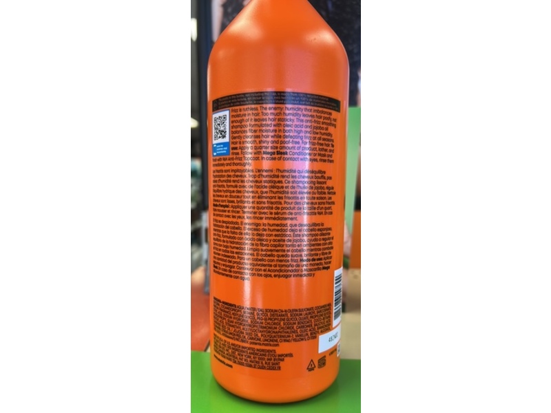 Matrix Mega Sleek Smoothing Shampoo, 33.8 fl oz/1 L