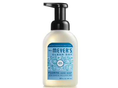 Mrs. Meyer's Clean Day Foaming Hand Soap, Essential Oils & Aloe Vera, 10 fl oz/296 mL