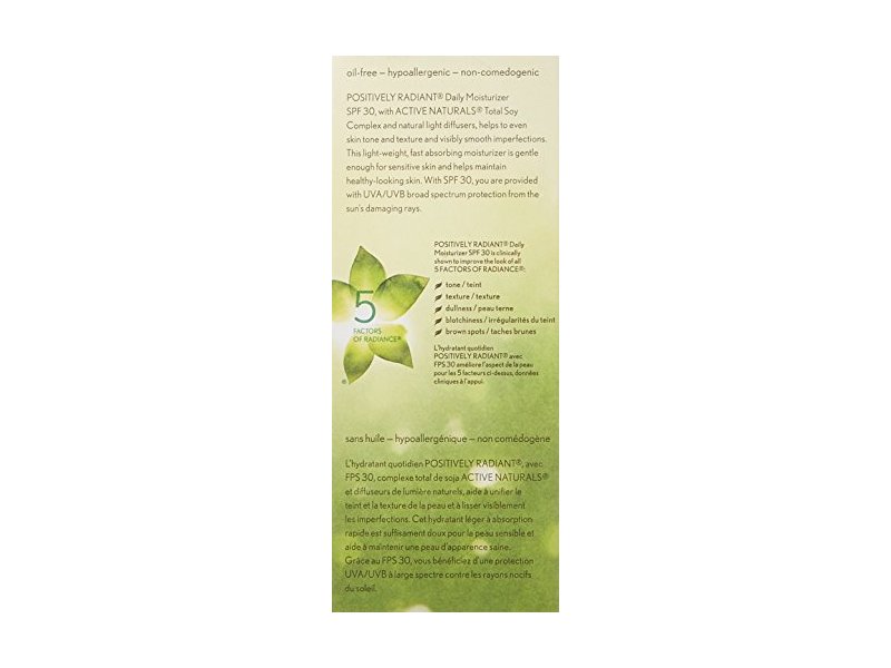 Aveeno Positively Radiant Daily Moisturizer, SPF 30, 73ml