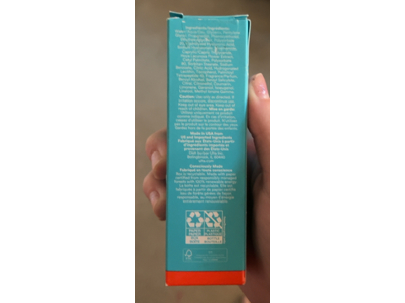 Ulta Beauty Hydra Burst Serum, Hyaluronic Acid, 1 fl oz/30 mL