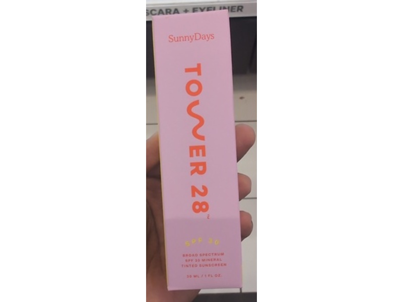 Tower 28 SunnyDays Tinted Sunscreen, SPF 30, 60 Third Street, 1 fl oz/30 mL