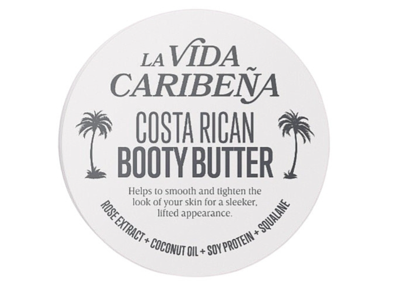 La Vida Caribena Costa Rican Booty Butter, 6.76 fl oz/200 mL
